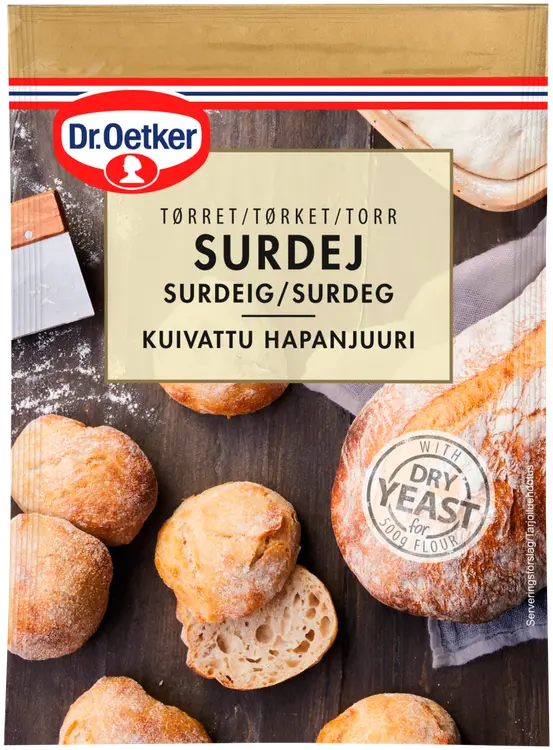 Dr. Oetker Kuivattu hapanjuuri ja hiiva 30g