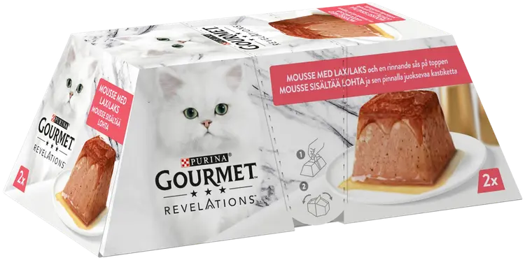 Gourmet Revelations 2x57g Lohta kissanruoka