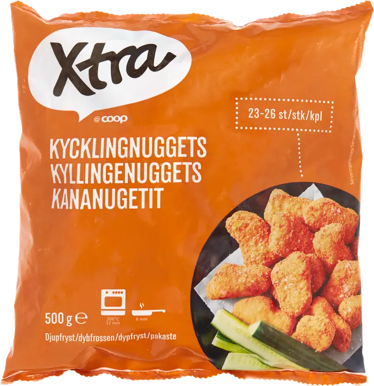 Xtra kananugetit pakaste 500 g