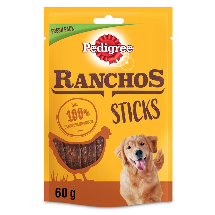 Pedigree Ranchos Kana Sticks 60g