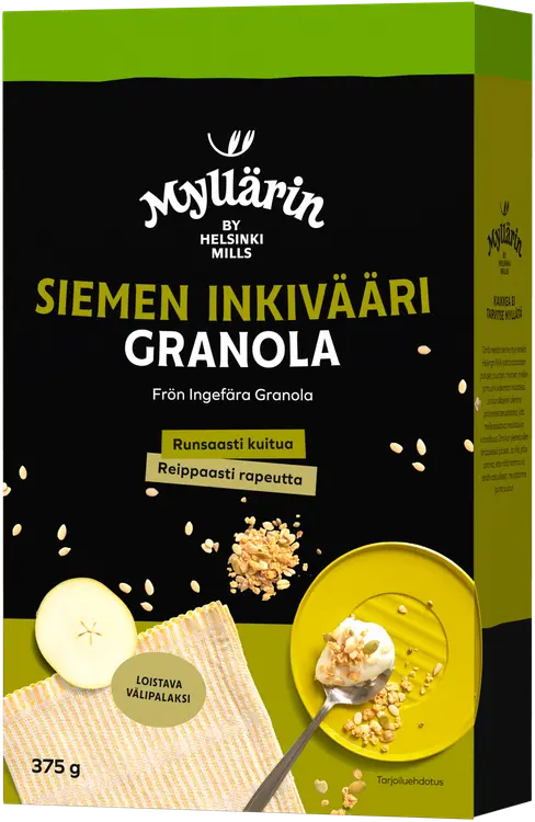 Myllärin Siemen-Inkivääri Granola 375 g