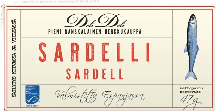 DeliDeli MSC Sardelli
