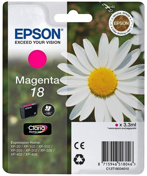 Epson mustepatruuna magenta 18