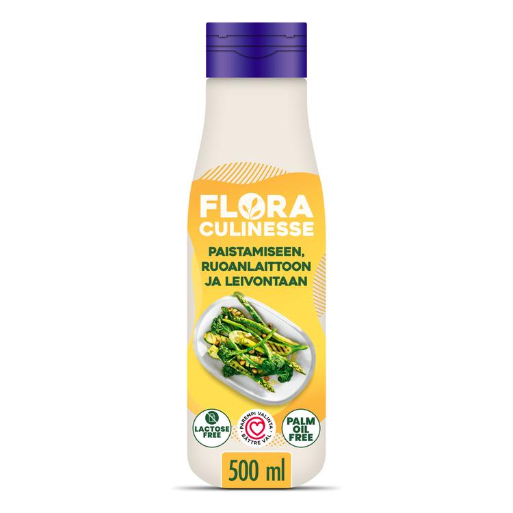 Flora Culinesse Juokseva kasviöljyvalmiste laktoositon 500 ml