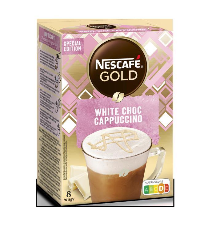 Nescafé Gold White Choc Cappuccino 120g erikoispikakahvi