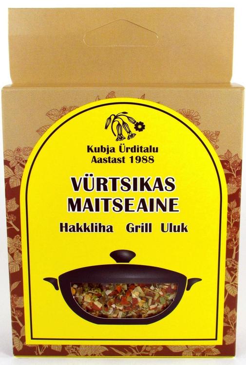 Vürtsikas maitseaine Kubja Ürditalu 40 g