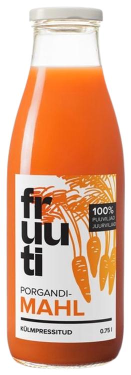 FRUUTI Porgandi-õunamahl 750ml