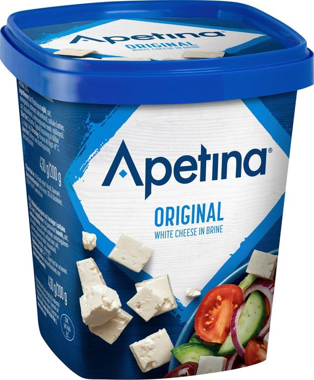 Apetina Original 430/200g välimerelliset juustokuutiot suolaliemessä