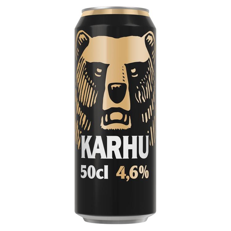 Karhu Lager olut 4,6% tölkki 0,568 L