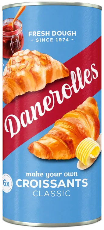 Danerolles Croissants paistovalmis croissant-taikina 6kpl/240g