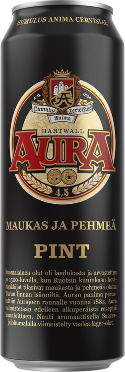 Aura olut 4,5% 0,568 l