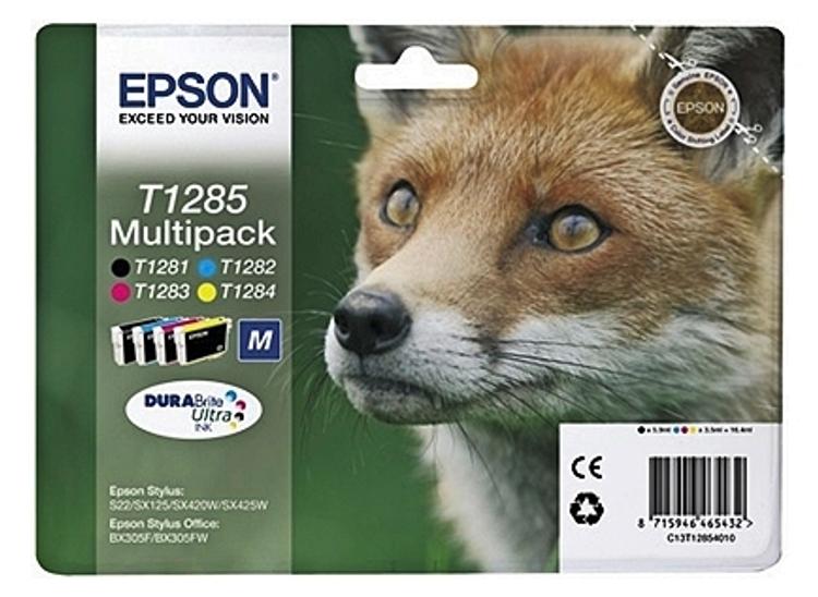 Epson moniväripakkaus T1285 mustepatruuna