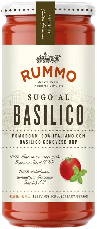 Rummo Sugo al basilico pastakastike 340g