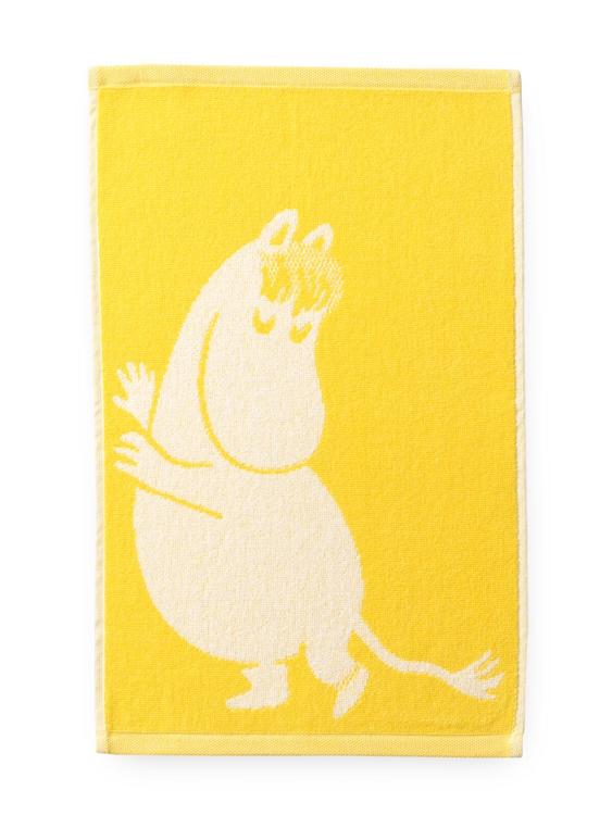 Finlayson käsipyyhe ABC Muumi Niiskuneiti keltainen 30x50cm