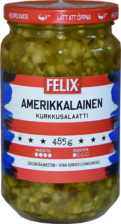 Felix Amerikkalainen kurkkusalaatti 485g