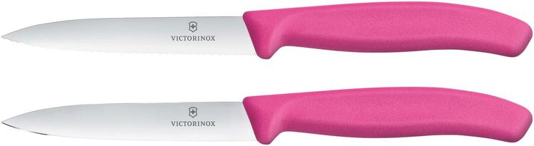 Victorinox pikkuveitsisetti 2 kpl 10 cm pinkki