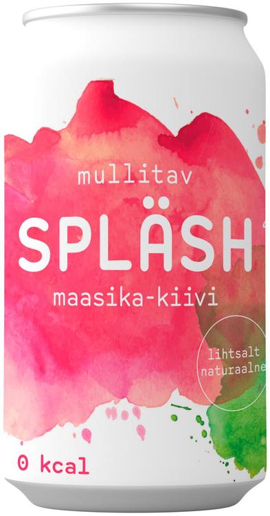 Spläsh Maasika-Kiivi Gaseeritud vesi 330ml