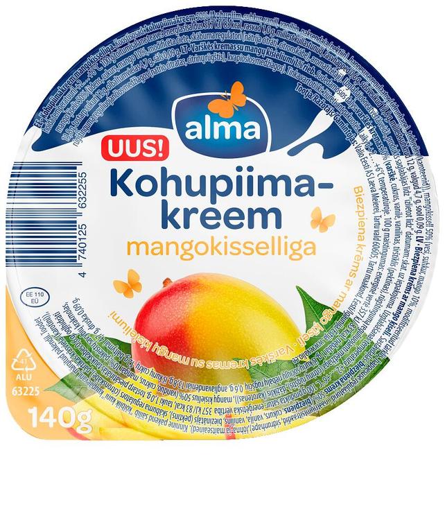 Mangokisselliga kohupiimakreem, 140 g