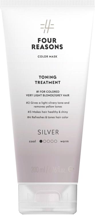 Four Reasons Color Mask Toning Treatment Silver 200 ml