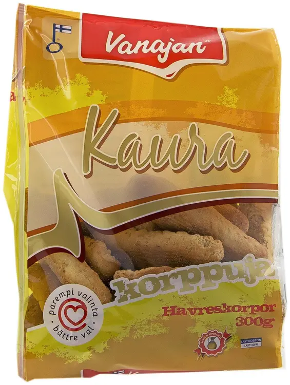 Vanajan Kaurakorppu 300g