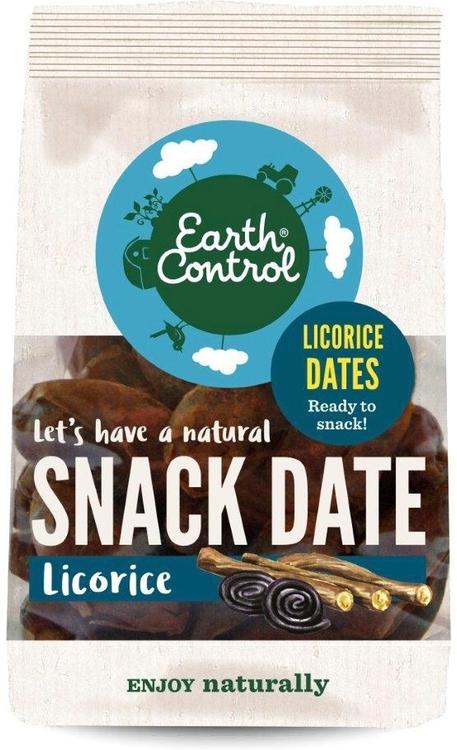 Earth Control Snacktaatelit lakritsi 200g