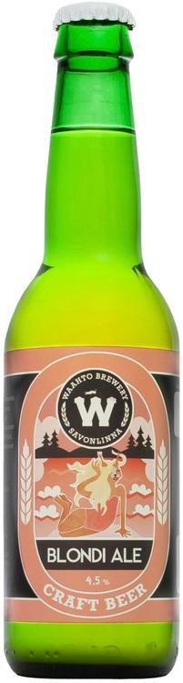 Waahto Blondi Ale 4,5% 0,33l plo