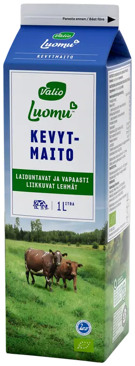 Valio Luomu™ kevytmaito 1 l