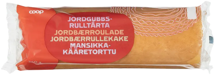 Coop mansikkakääretorttu 360 g