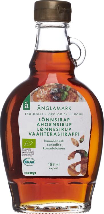 Änglamark vaahterasiirappi luomu 189 ml