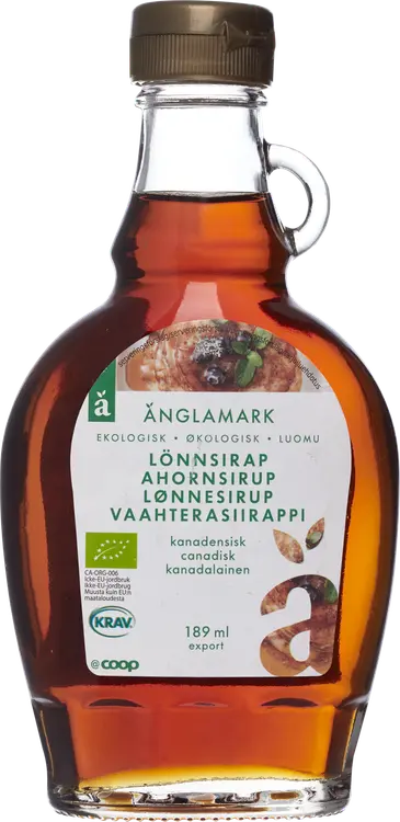 Änglamark vaahterasiirappi luomu 189 ml