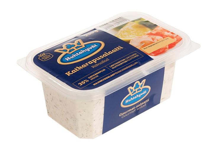 Huhtahyvät Gourmet Katkarapusalaatti 250g