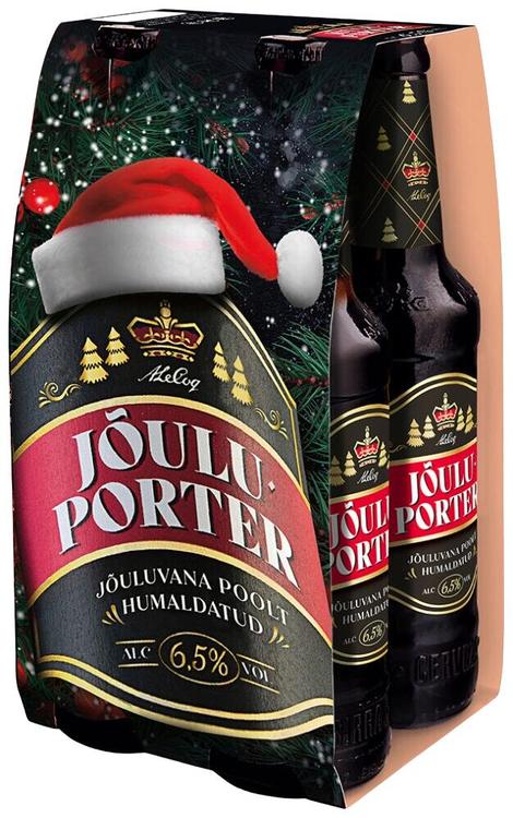 A. Le Coq Jõuluporter õlu 6,5%vol 4x500 ml