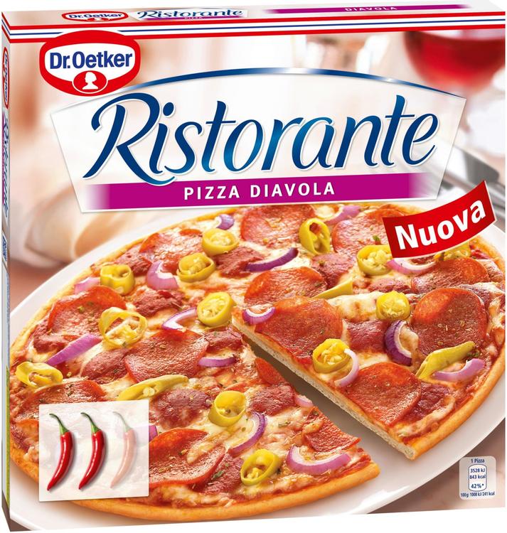 Dr. Oetker Ristorante Diavola pakastepizza 350g