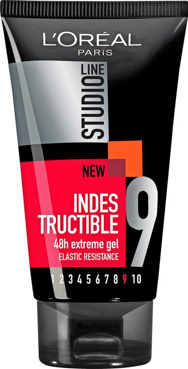 L'Oréal Paris Studio Line Indestructible Gel 48h Extreme Gel ultravoimakas hiusgeeli, 9/10 150ml