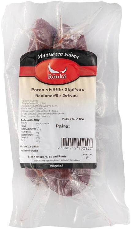Rönkä Poron sisäfile 2kpl/vac pakaste