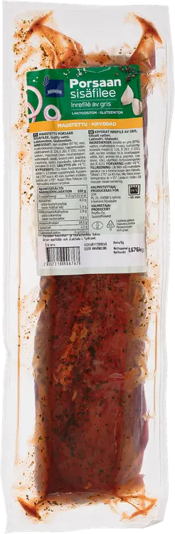 Rainbow Porsaan sisäfilee maustettu n.700g