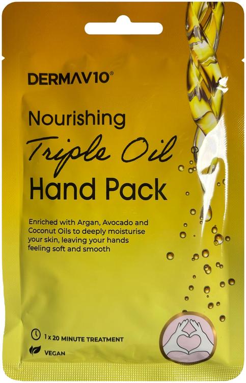 DermaV10 Triple Oil käsinaamio