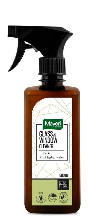 Klaasipuhastusvahend Mint & Lime + Mint herbal water 500ml
