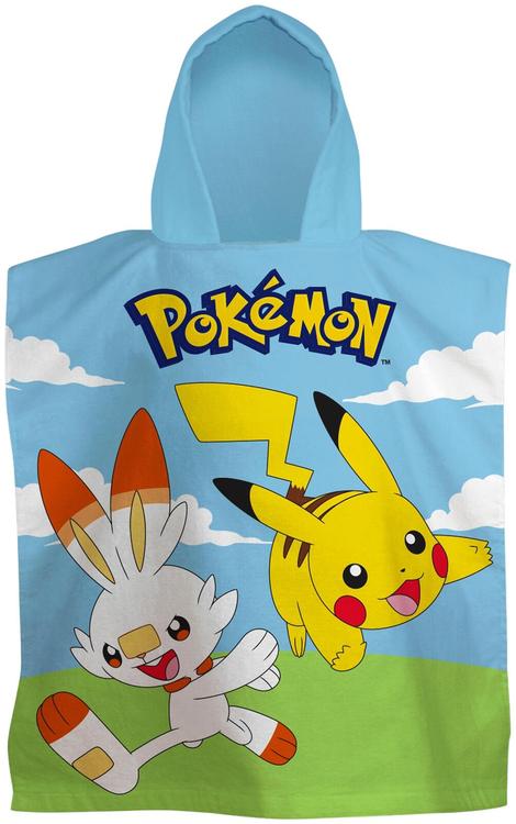 Pokemon lasten kylpyponcho 50x115 cm monivärinen