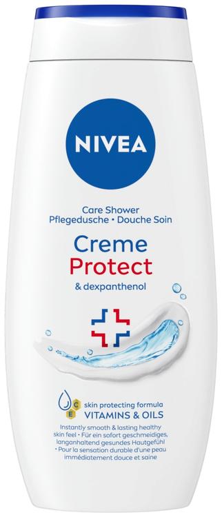 NIVEA 250ml Creme Protect Care Shower -suihkugeeli