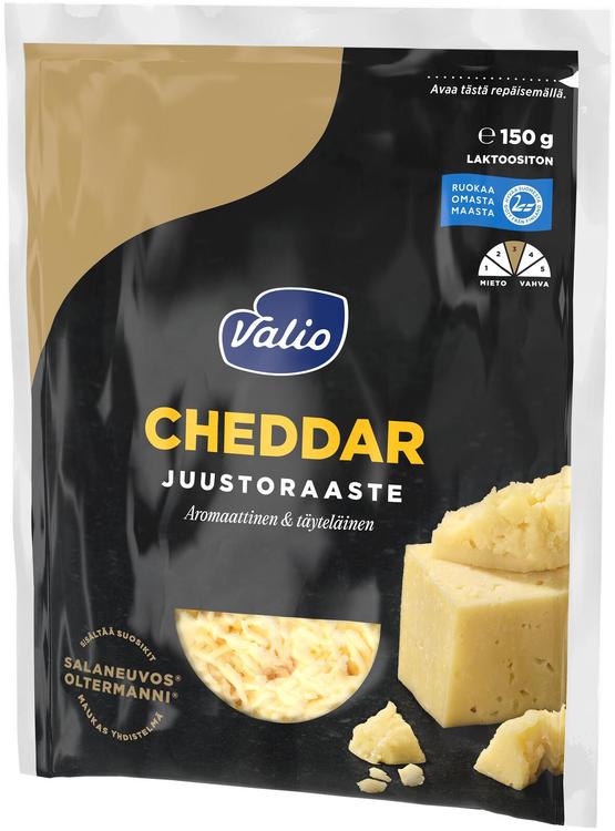 Valio cheddar e150 g juustoraaste