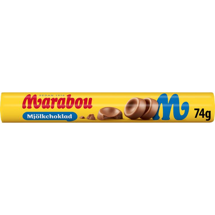 Piimašokolaadi dropsid MARABOU, 74g