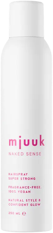 Mjuuk Naked Sense Hairspray super strong 250ml
