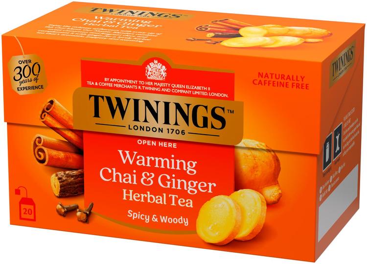 Twinings Warming Chai & Ginger yrttitee 20x2g