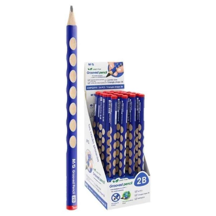 Harilik pliiats non-slip jumbo 2b