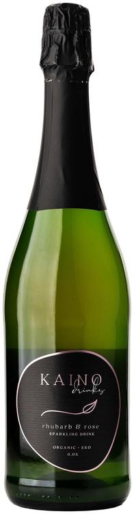 KAINO Drinks Organic Rhubarb & Rose Sparkling Drink 0,0% FI‐EKO‐201 0,75