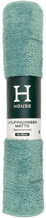 House kylpyhuoneenmatto Bea 50x80 cm, vihreä