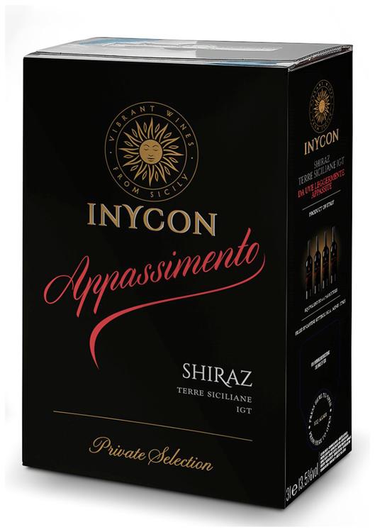 Inycon Appassimento Shiraz KGT vein 13,5%vol 3L