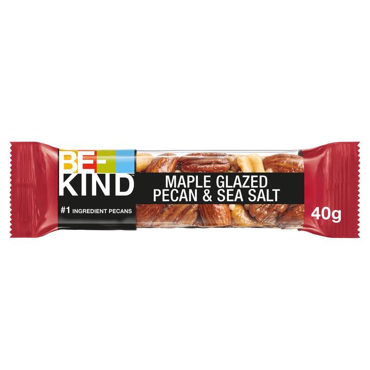 BE-KIND Maple Glazed Pecan & Sea Salt pähkinäpatukka (40 g)