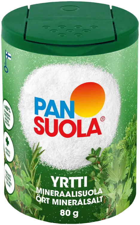 Pansuola Yrttimineraalisuola 80g